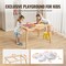 Kids Activity Sensory Table with Storage Bins, Sand Water Play Table for kids
